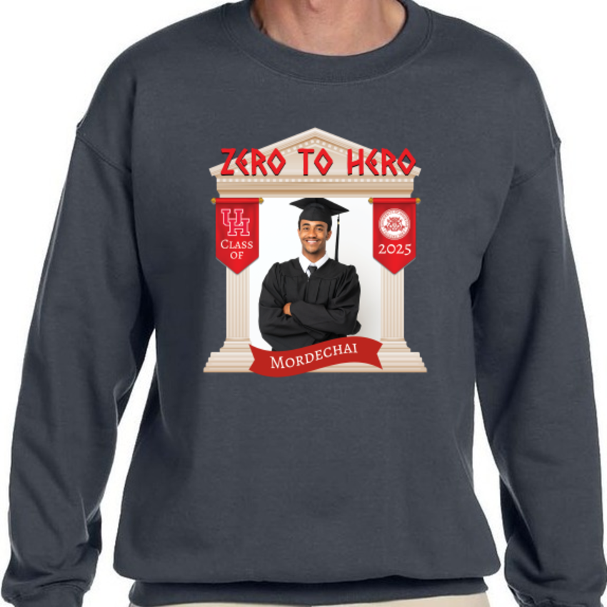 Zero To Hero Saying Quote Lyric Graduation Class Of 2025 Greek ...