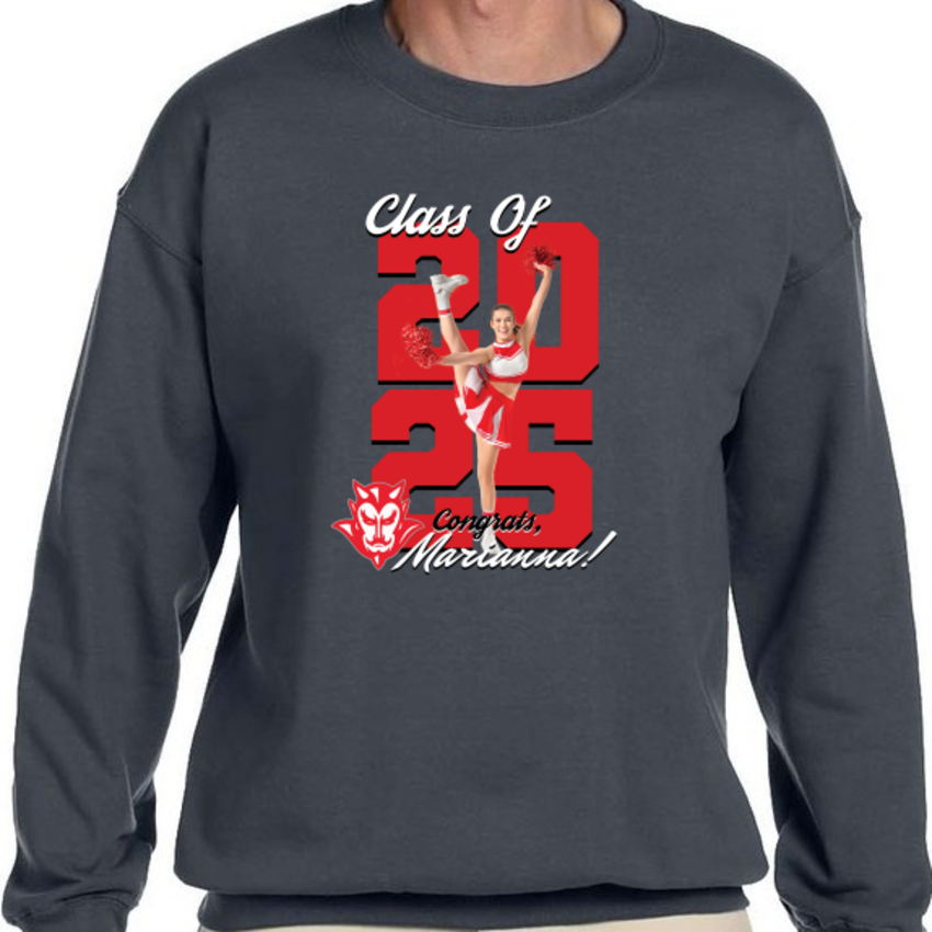 Graduation Class Of 2025 Custom Photo Custom College High School Big ...